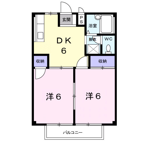 エクセル昭和の間取り