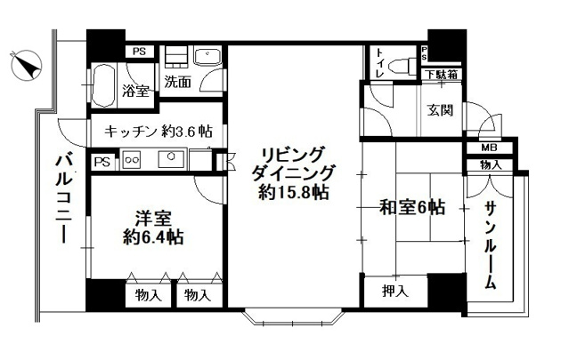 【間取り】 | 南箱根グラン・ビュー