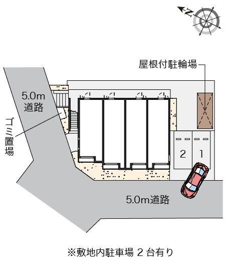 ミランダ桃の区画図