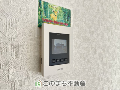 【セキュリティ】 | CRADLE GARDEN小山市横倉第4　1期 | ＴＶモニター付きインターホンで防犯面もしっかり安心♪
