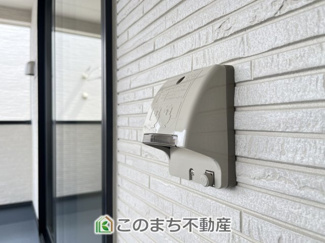 【バルコニー】 | CRADLE GARDEN小山市横倉第4　1期 | バルコニーに外部電源が付いてます♪