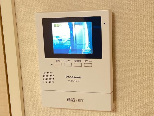 クレオールの内装|カメラ付インターホン