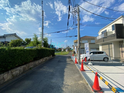 【前面道路含む現地写真】 | 別保２丁目　１期３号地