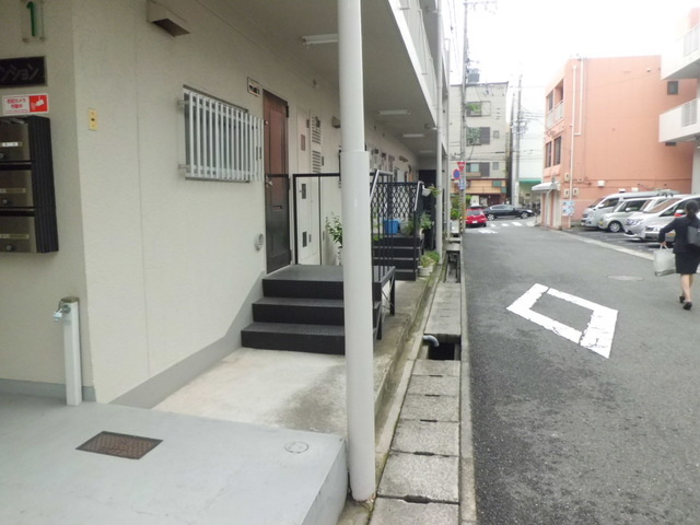 ホリオマンションのエントランス|エントランスです