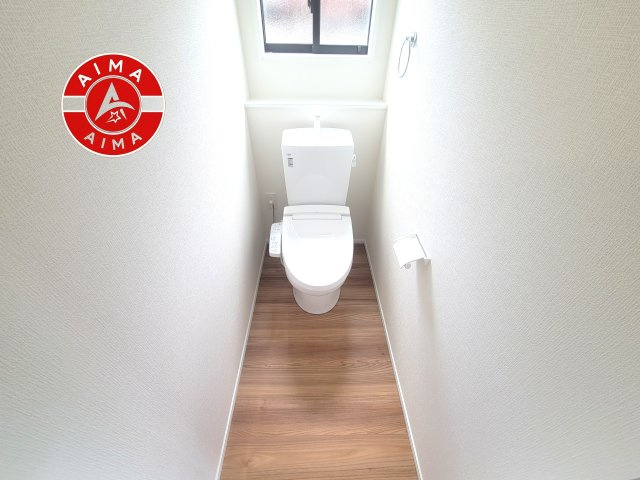 福岡市南区花畑1丁目第4-1棟（1号棟）のトイレ|トイレ・ウォシュレット付。快適で衛生的な洗浄機能付温水シャワートイレです。