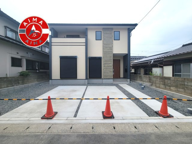 福岡市南区花畑1丁目第4-1棟（1号棟）の外観|デザイン性のある外観です。