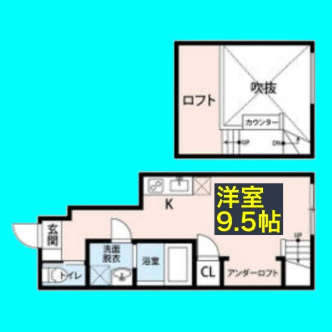 Blanc Rouge(ブランルージュ)の間取り