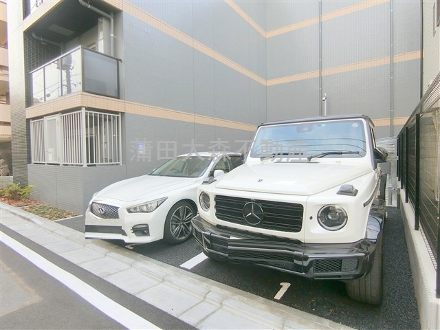 ハーモニーレジデンス蒲田アートヴィラの駐車場|敷地内平置き駐車場　空き状況等詳細はお問合せください。