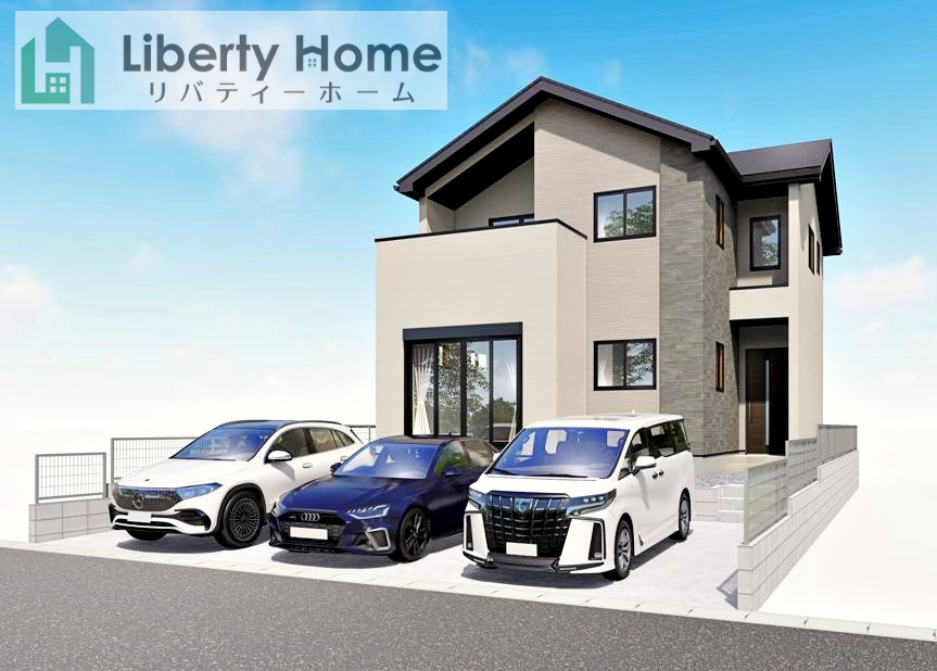 牛久市中央5期　新築戸建の完成予想図|ご予約をいただければ、『平日の空いた時間』『周辺物件まとめて見たい』『1件だけ見たい』ももちろん可能です♪
お気軽にお問合せください♪