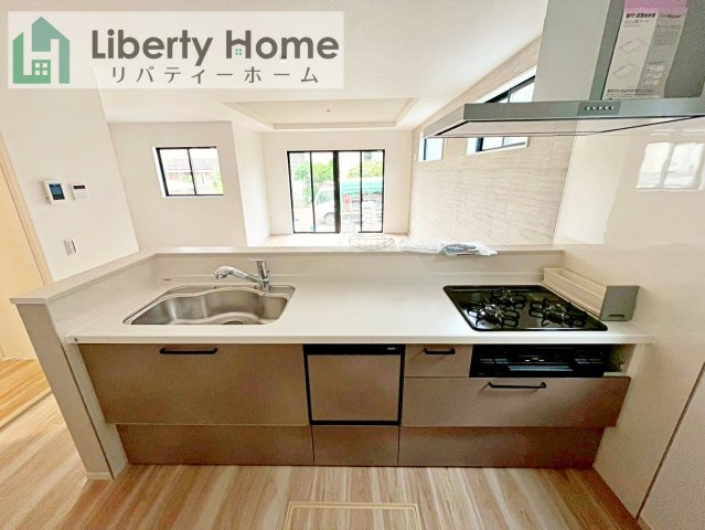 牛久市中央5期　新築戸建のキッチン