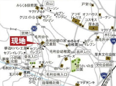 厚木市毛利台1丁目　中古戸建の地図