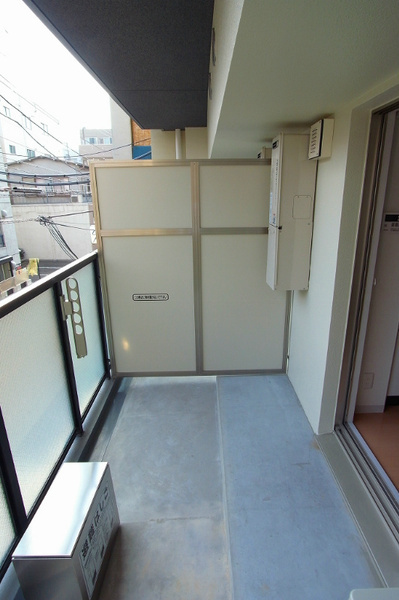 アルクス森下のバルコニー