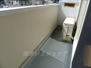 サンライフ大毛寺のバルコニー