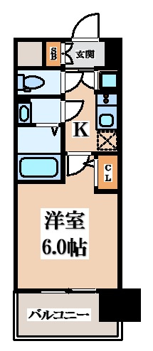 【間取り】 | CREST TAPP 大阪EAST