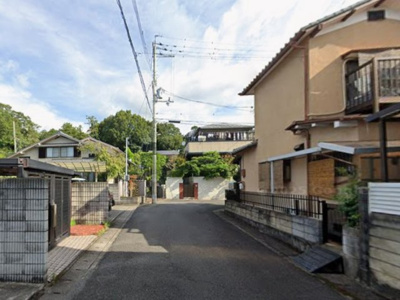 【前面道路含む現地写真】 | 山科区御陵別所町　売地