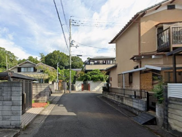 【前面道路含む現地写真】 | 山科区御陵別所町　売地