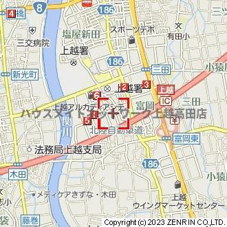 ロイヤルガーデン絆 Ｂの地図|位置図
