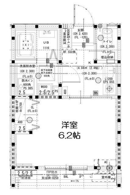 グランソフィア蕨の間取り
