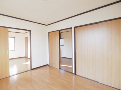 【洋室】 | コーポ弥生B | 洋室（東側）６帖