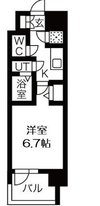 【間取り】 | レジュールアッシュ中之島SOUTH