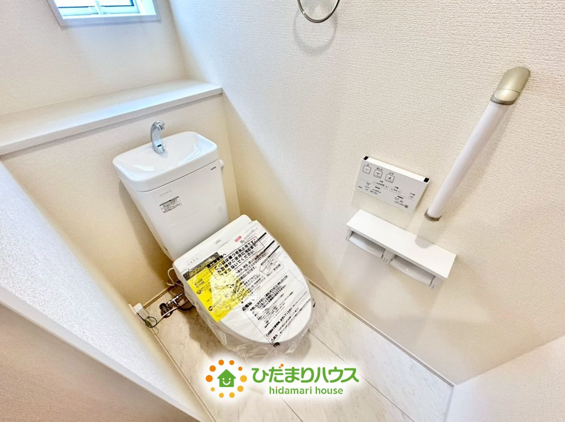久喜市青葉５丁目　新築一戸建てのトイレ|1階　トイレになります。