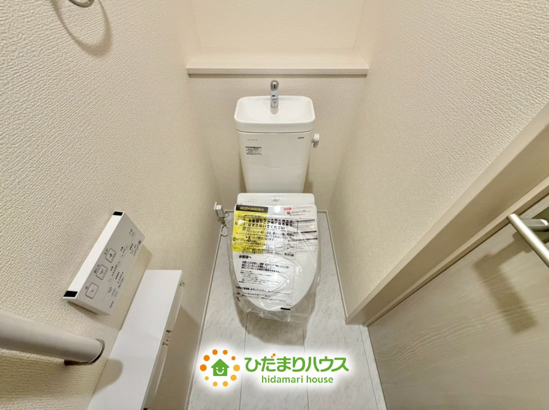久喜市青葉５丁目　新築一戸建てのトイレ|2階のトイレになります。
