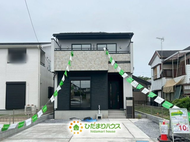久喜市青葉５丁目　新築一戸建ての外観|南向きで日当たり良好です(^^♪