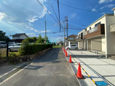 【前面道路含む現地写真】 | 別保２丁目　１期４号地