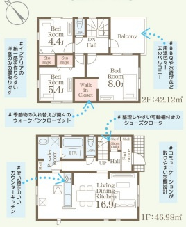 リーブルガーデン鹿児島市桜ヶ丘の間取り