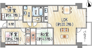 【間取り】 | イトーピア逆瀬川 | 間取り