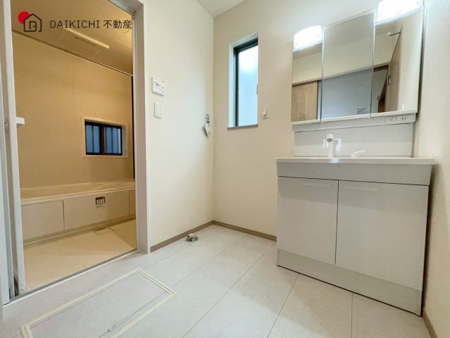 【脱衣所】 | 北本市宮内2期〈3工期〉　新築戸建　全6棟　Q号棟
