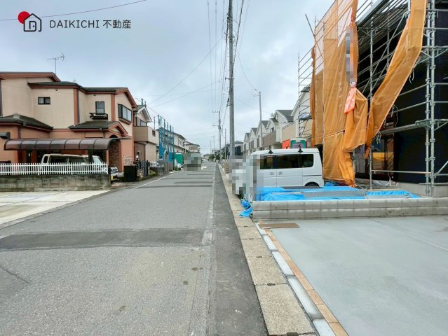 【前面道路含む現地写真】 | 北本市宮内2期〈3工期〉　新築戸建　全6棟　Q号棟
