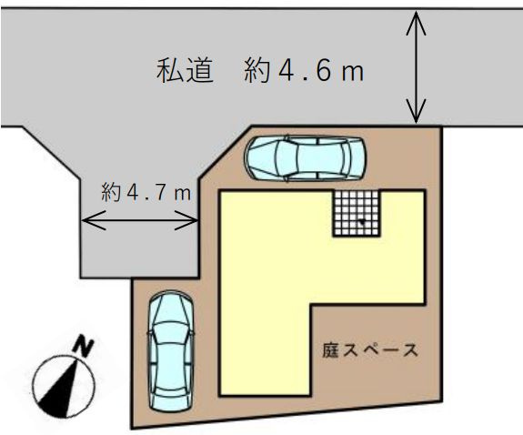 厚木市戸室4丁目新築戸建ての区画図|区画図「厚木市戸室4丁目新築戸建て」