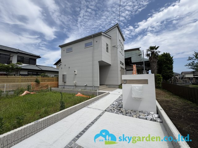 高座郡寒川町小谷三丁目　新築戸建　B号棟の外観|開放感あります