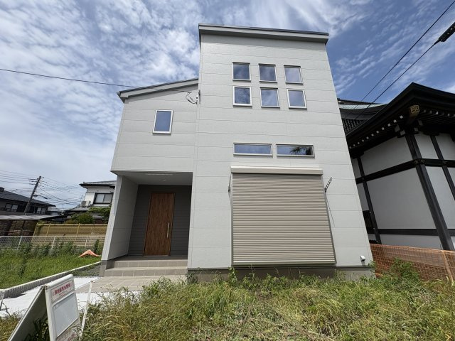 高座郡寒川町小谷三丁目　新築戸建　B号棟の外観|外観は落ち着いています