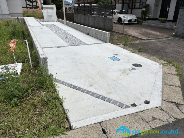 高座郡寒川町小谷三丁目　新築戸建　B号棟の駐車場|車種により２～３台駐車可能です