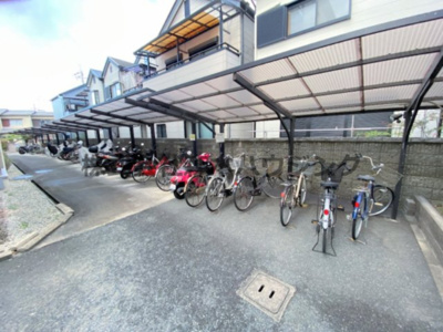 【その他共用部分】 | 　大東御殿山ビル | 駐輪場です