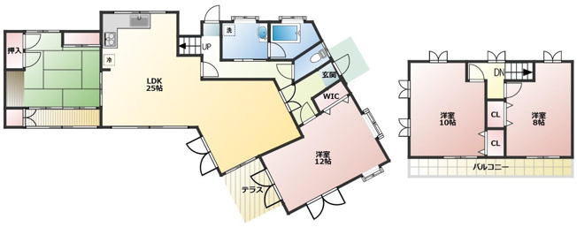 【間取り】 | 荒尾市川登