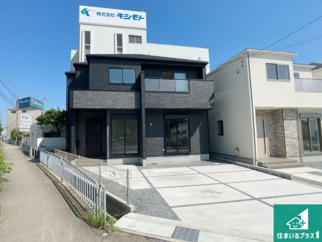 姫路市玉手　第1期　新築一戸建ての駐車場|駐車スペース！散水栓があるので、こまめに愛車を洗えます！