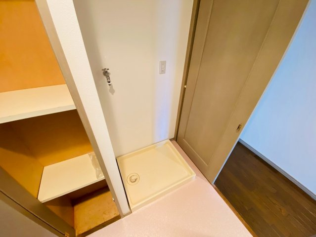 ライオンズガーデンシティ成田のランドリースペース