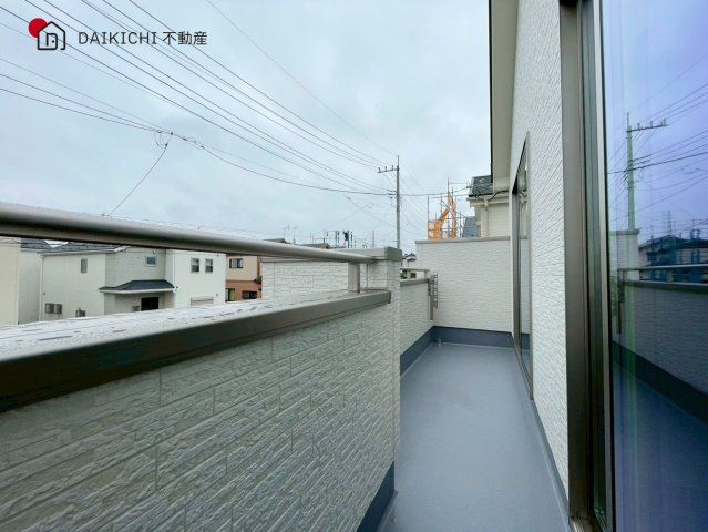 【バルコニー】 | 北本市宮内2期〈3工期〉　新築戸建　全6棟　R号棟