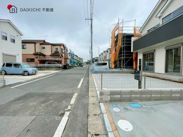 【前面道路含む現地写真】 | 北本市宮内2期〈3工期〉　新築戸建　全6棟　R号棟