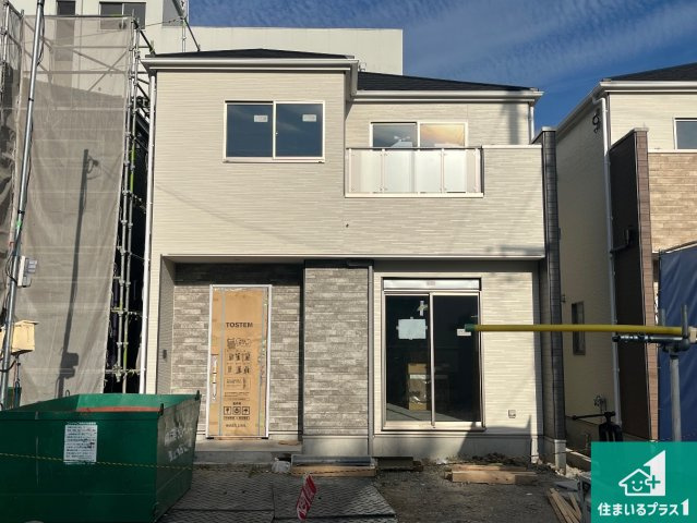 姫路市玉手　第1期　新築一戸建ての外観|周辺は落ち着いた街並みの住宅地！子育てがしやすい住環境です！まだ未完成ですが、現地でしかわからない事もございます。是非一度ご覧ください。