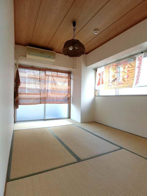 蔵前双葉ハイツのバルコニー