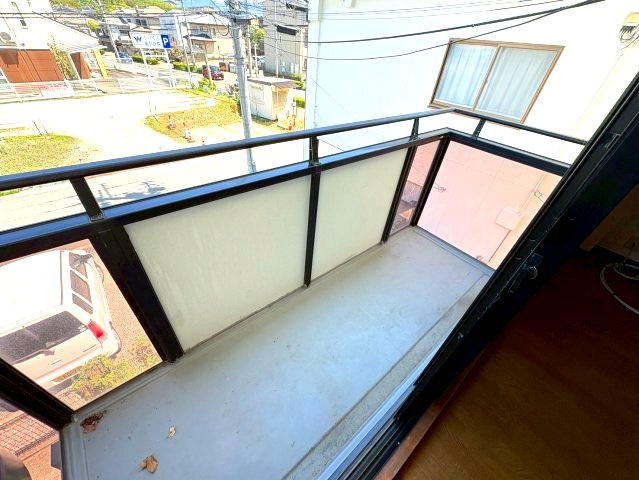 七々色ハイツのバルコニー
