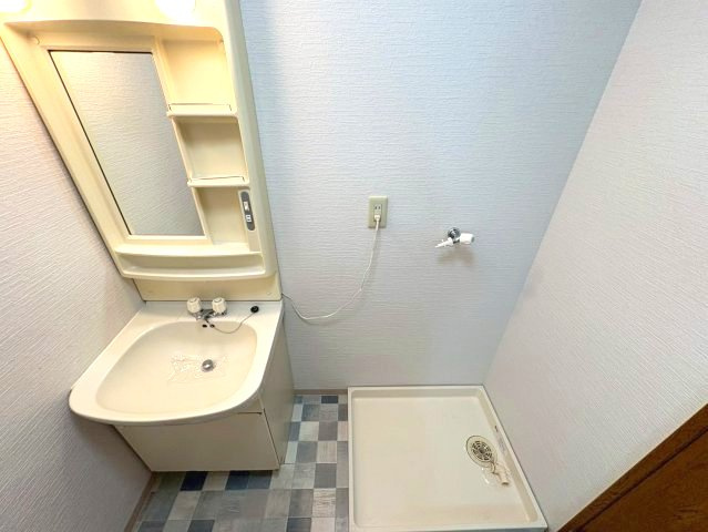 七々色ハイツの洗面所