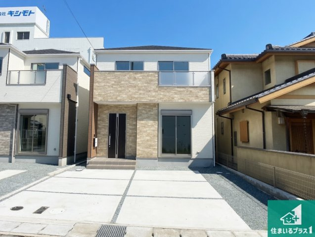 姫路市玉手　第1期　新築一戸建ての外観|お客様に長く安心して住んでいだだける事にこだわった家づくり！住んでからのアフターサービスにもしっかりと取り組んでいます！