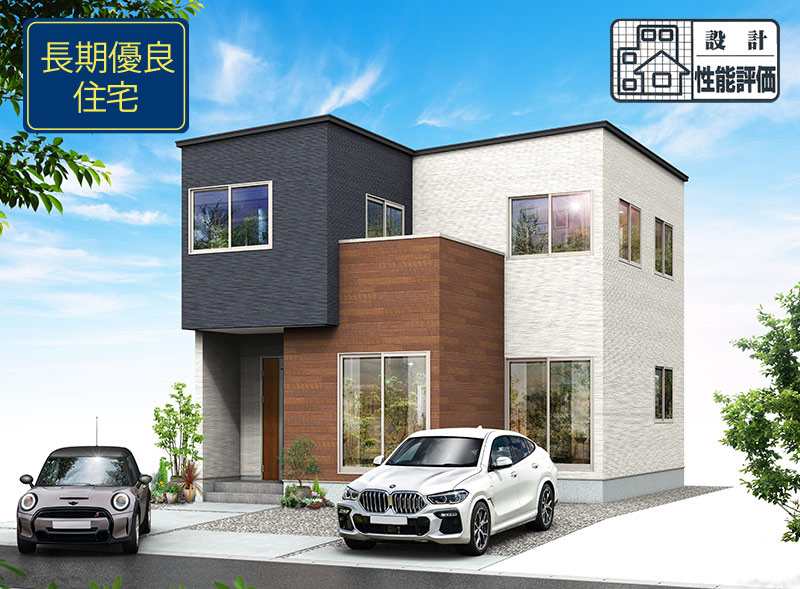 藤枝市藤岡2丁目／5期の外観|外観パースです