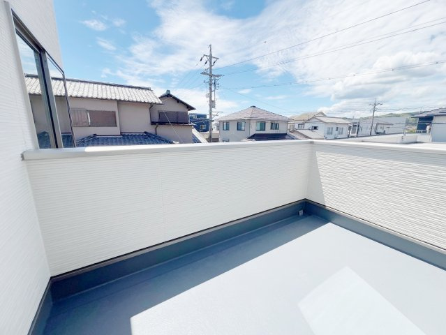 藤枝市藤岡2丁目／5期のバルコニー