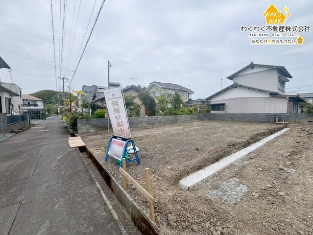 藤枝市藤岡2丁目／5期の前面道路含む現地写真